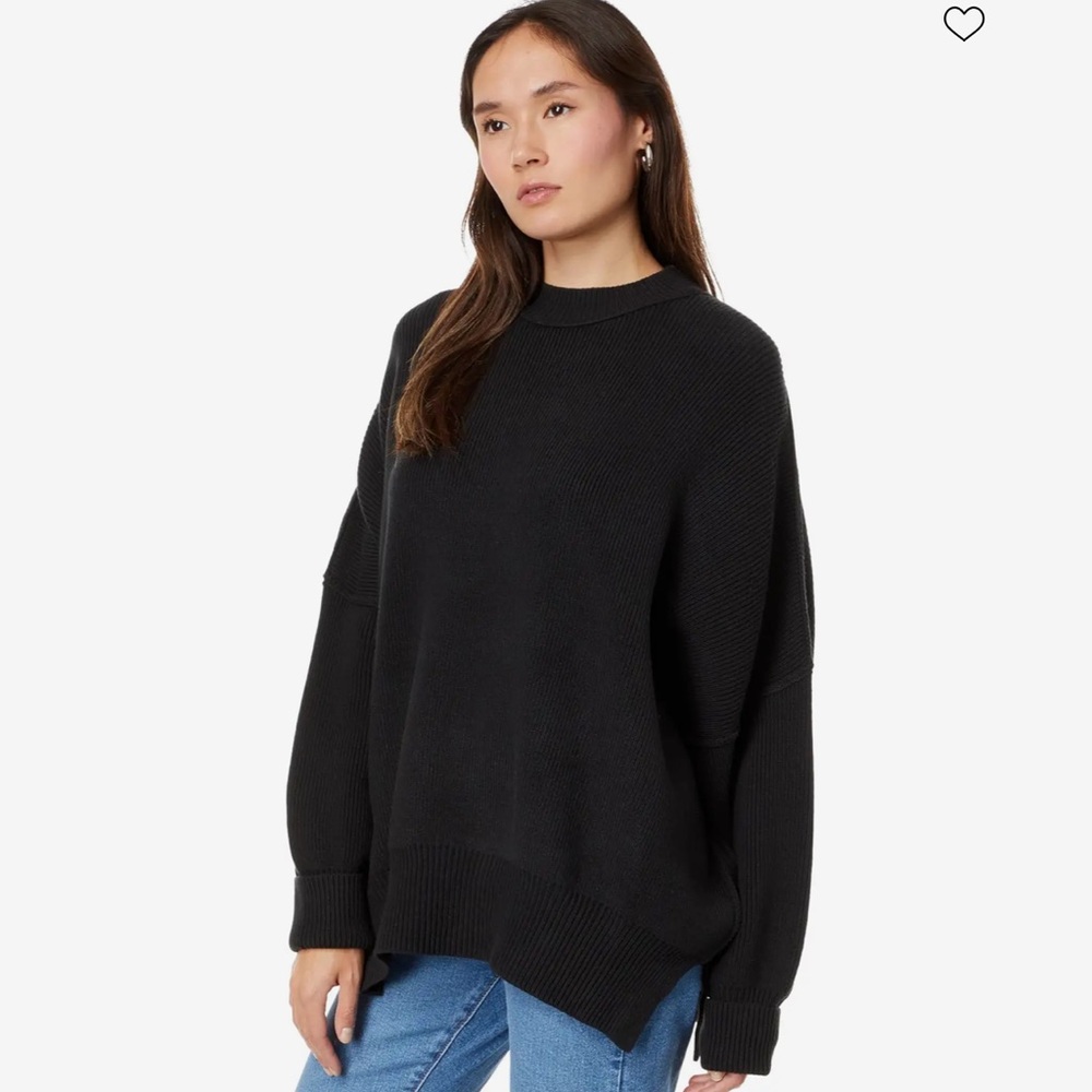 Free people black easy street tunic